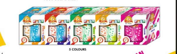 angry bird 5 in 1 multicolour fountain 5 piece