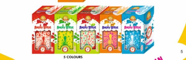 4 inches scooby doo 5 in 1 multicolour fountain 5 piece