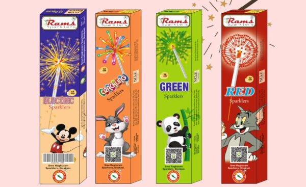 12 cm electric sparklers box