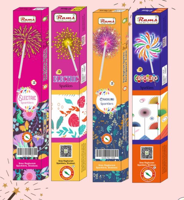 15 cm electric sparklers box