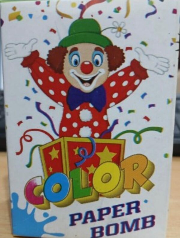 colour paper bomb 1 piece