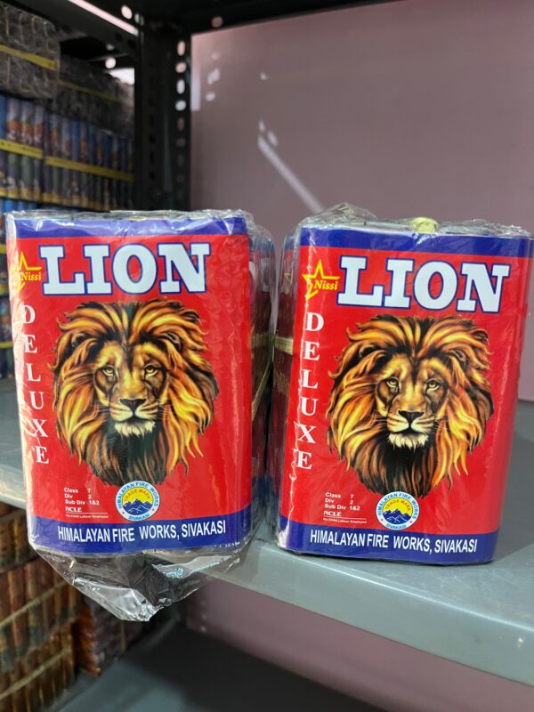5” inch deluxe lion (12 ply) 1pkt